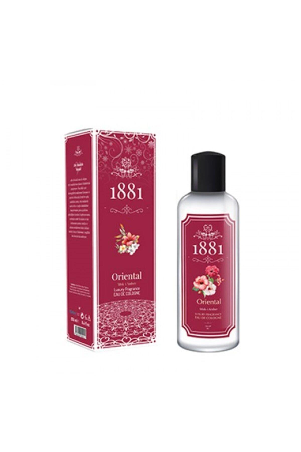 1881 Orientel Çiçeksi Cam Şişe Kolonya 250 ml