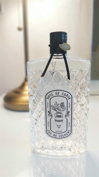 Deriderim Çiçeksi Cam Şişe Kolonya 200 ml