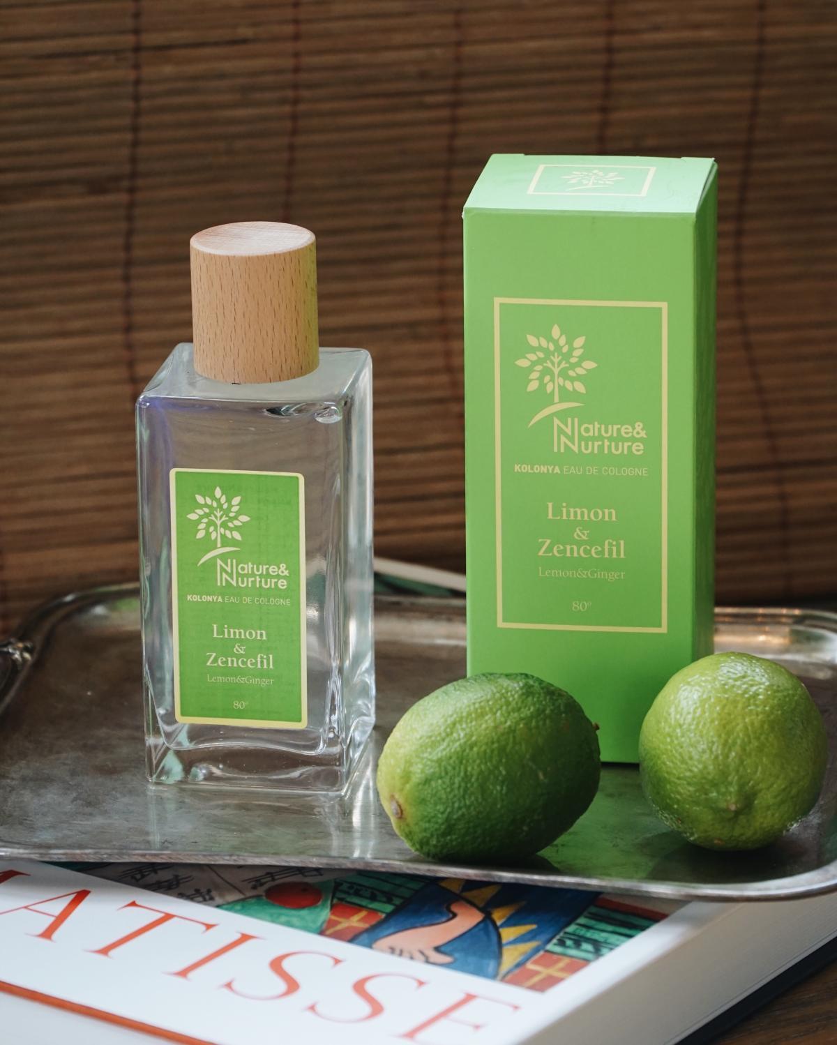Nature&Nurture Limon Cam Şişe Kolonya 190 ml