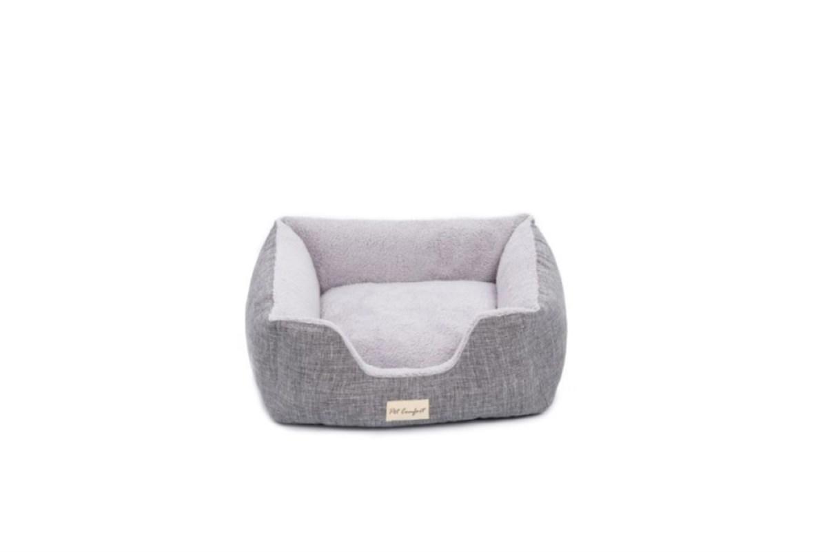Pet Comfort Echo Varro S Küçük Irk İç Mekan Köpek Yatağı Gri