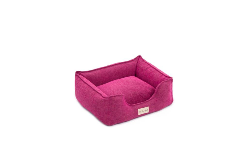 Pet Comfort Küçük Irk İç Mekan Köpek Yatağı Fuşya