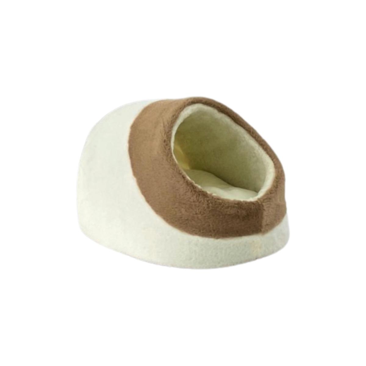 Pet Comfort Küçük Irk İç Mekan Köpek Yatağı Ekru-Kahverengi