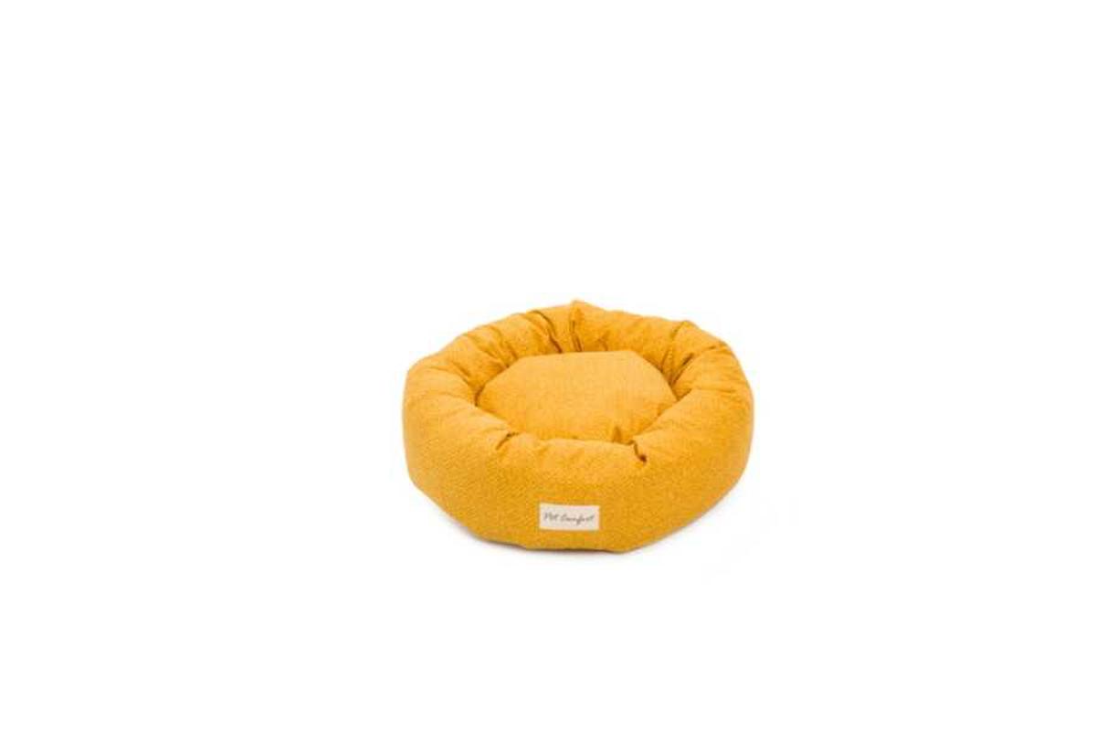 Pet Comfort Hotel Nidus 06 S Küçük Irk İç Mekan Köpek Yatağı Sarı