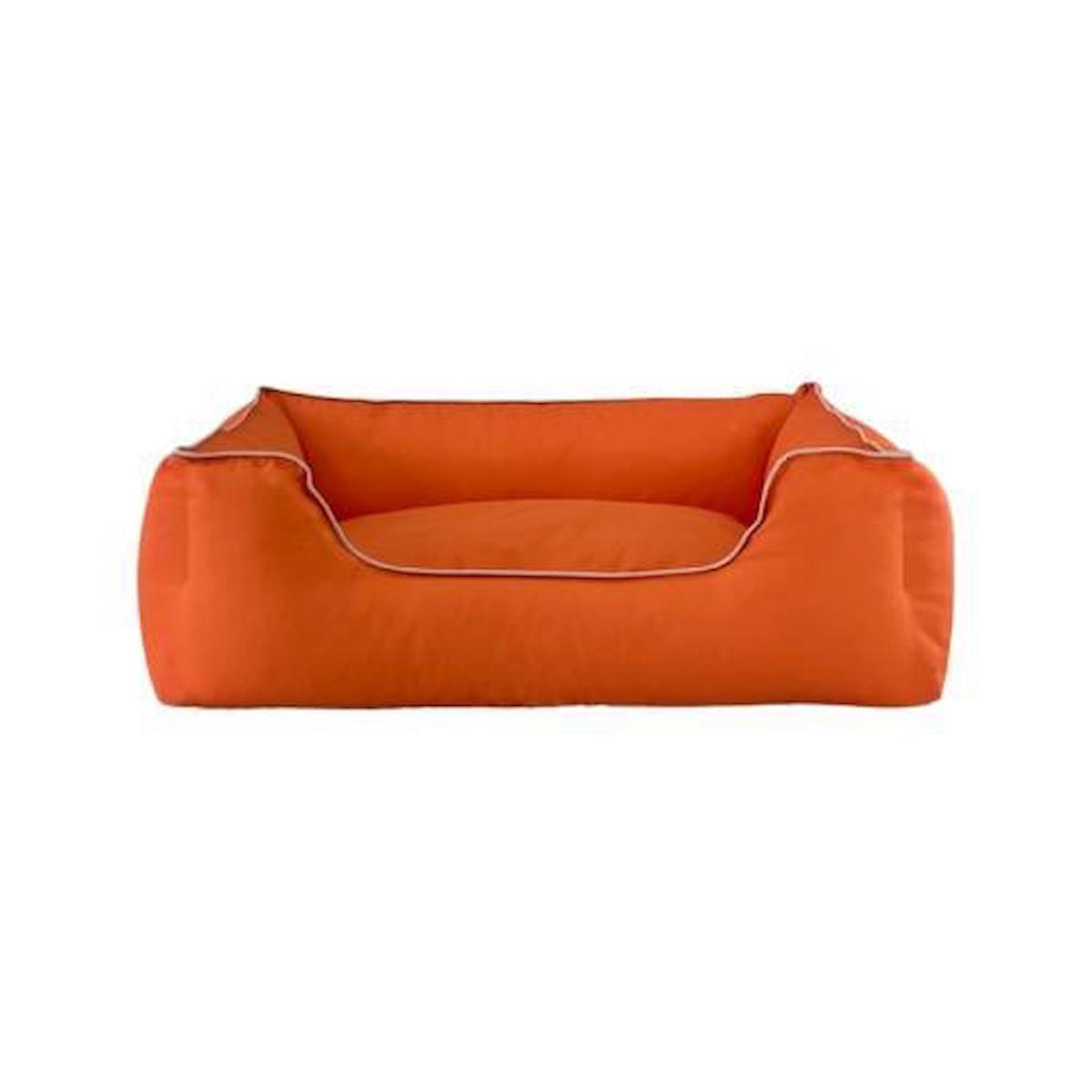 Pet Comfort Alpha Outdoor L Büyük Irk Dış Mekan Köpek Yatağı Beyaz-Turuncu