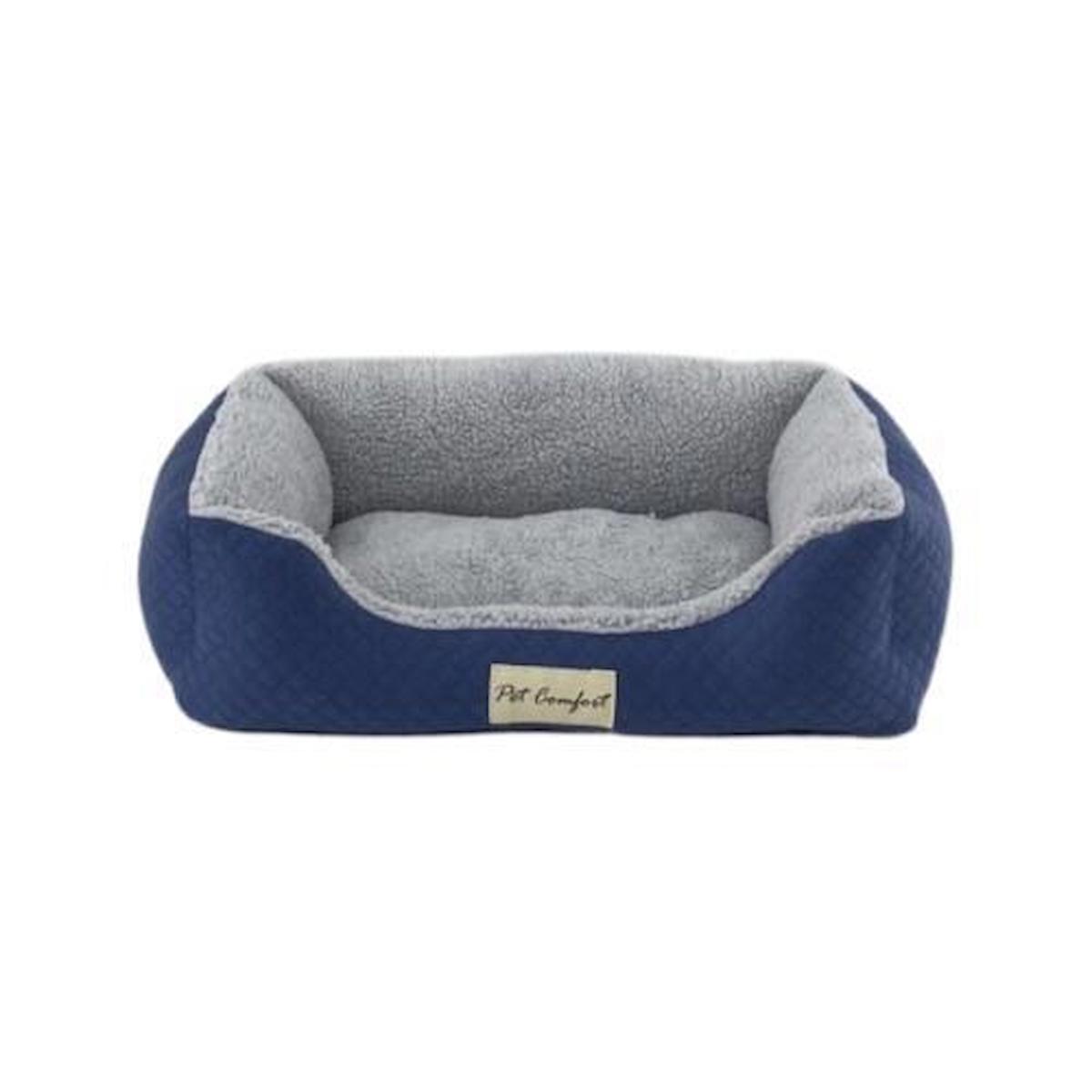 Pet Comfort Bravo Duo Mirinda S Küçük Irk İç Mekan Köpek Yatağı Gri-Mavi