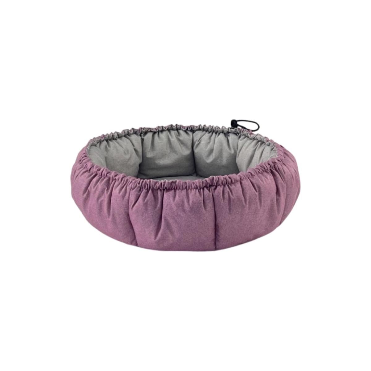 Pet Comfort Büyük Irk İç Mekan Köpek Yatağı Gri-Pembe