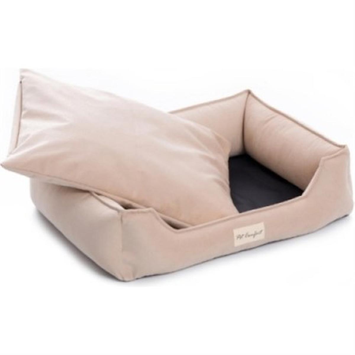 Pet Comfort Delta Leo XS Küçük Irk İç Mekan Köpek Yatağı Ekru