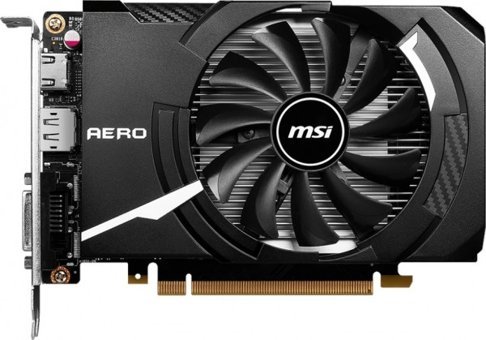 MSI GTX 1630 Aero ITX 4G OC 4 GB GDDR6 PCI-Express 3.0 DirectX 12 UlTİmate 1 Fanlı 64 bit Nvidia Ekran Kartı