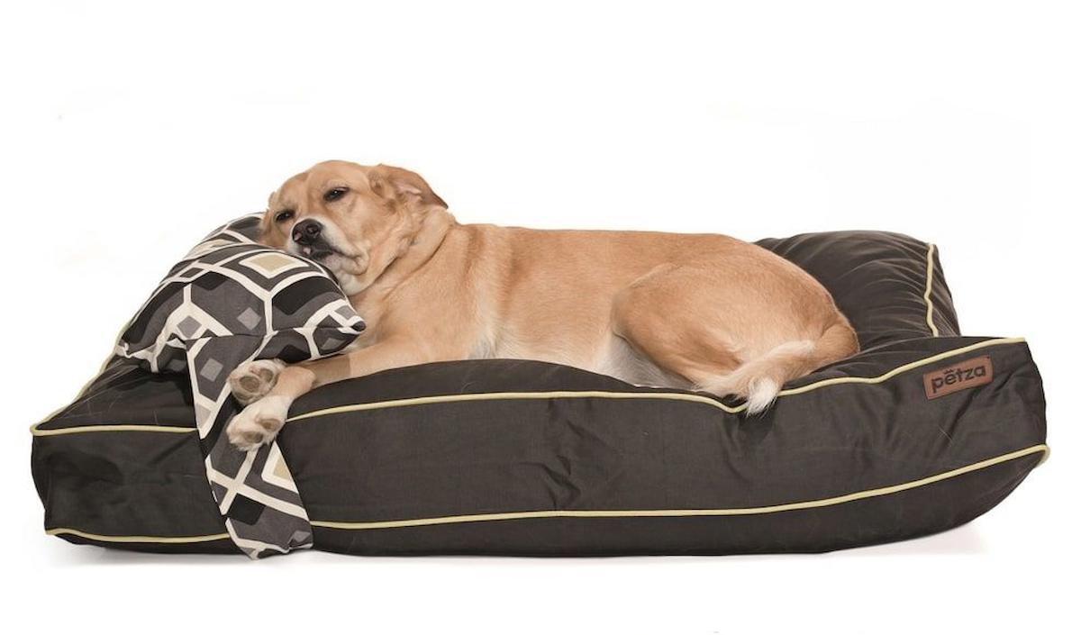 Petza Büyük ve Orta Irk İç Mekan Köpek Yatağı Antrasit