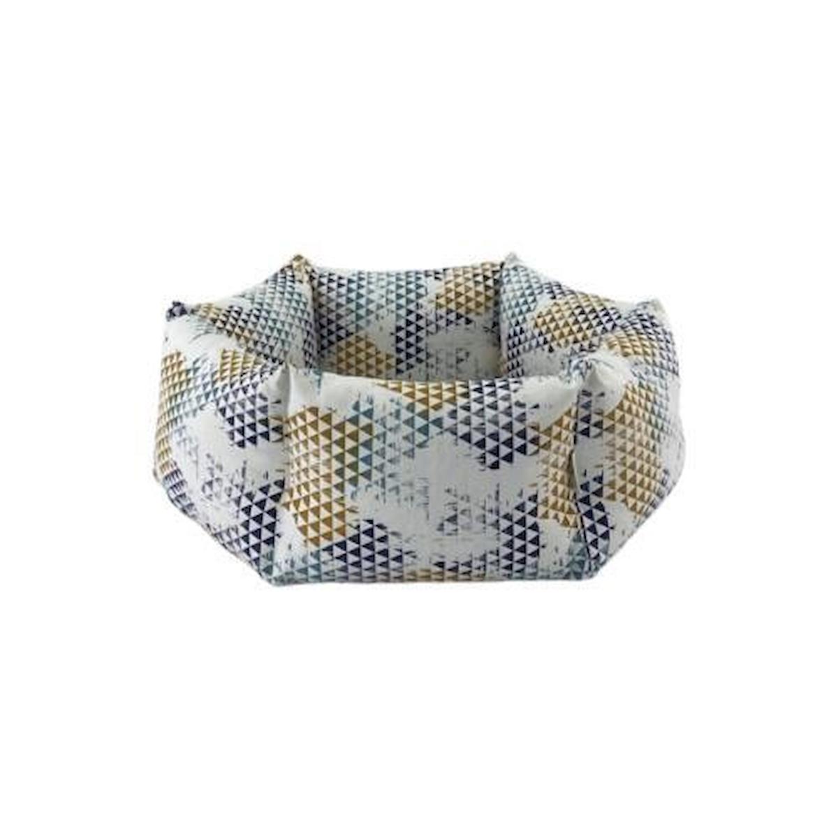 Pet Comfort Tokyo Merta Geometric M Orta Irk İç Mekan Köpek Yatağı Çok Renkli