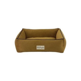 Pet Comfort Golf Vita XS Küçük Irk İç Mekan Köpek Yatağı Hardal