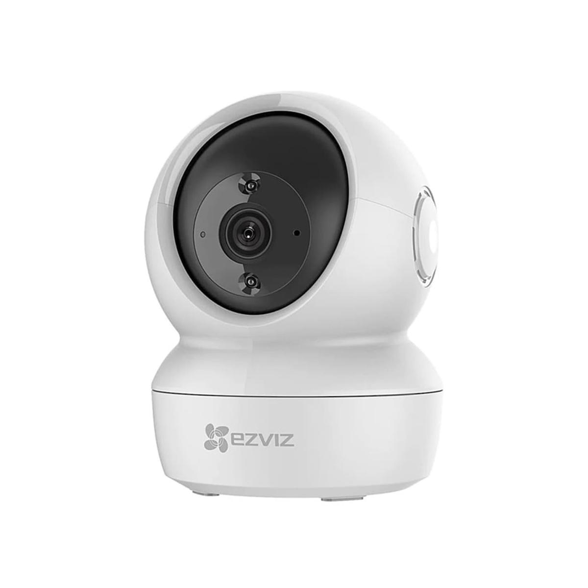 Ezviz CS-H6C Ethernet Mini 1 Kameralı 360 Derece Dönen Gece Görüşlü IP İç Mekan Kablolu Güvenlik Kamerası