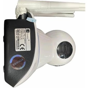 Yoosee YS-03 Ethernet Mini 1 Kameralı 360 Derece Dönen Gece Görüşlü IP İç Mekan Kablosuz Güvenlik Kamerası