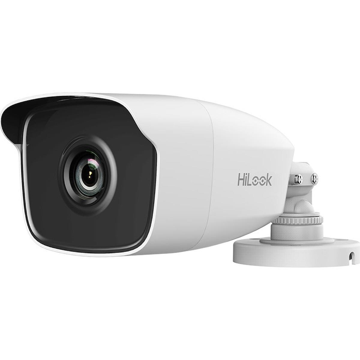 HiLook THC-B220-C Ethernet Mini 1 Kameralı 360 Derece Dönen Gece Görüşlü IP Dış Mekan Kablolu Güvenlik Kamerası