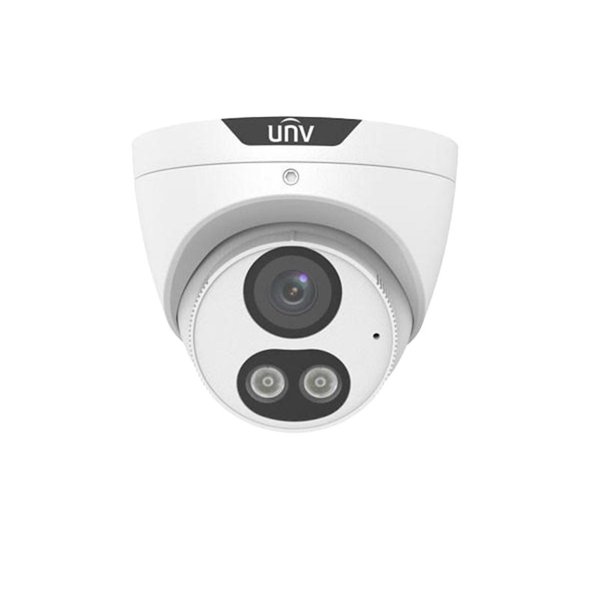 Uniview IPC3614SB-ADF28KMC-I0 H.265 Ethernet Mini 1 Kameralı 360 Derece Dönen Gece Görüşlü IP İç Dış Mekan Kablolu Güvenlik Kamerası