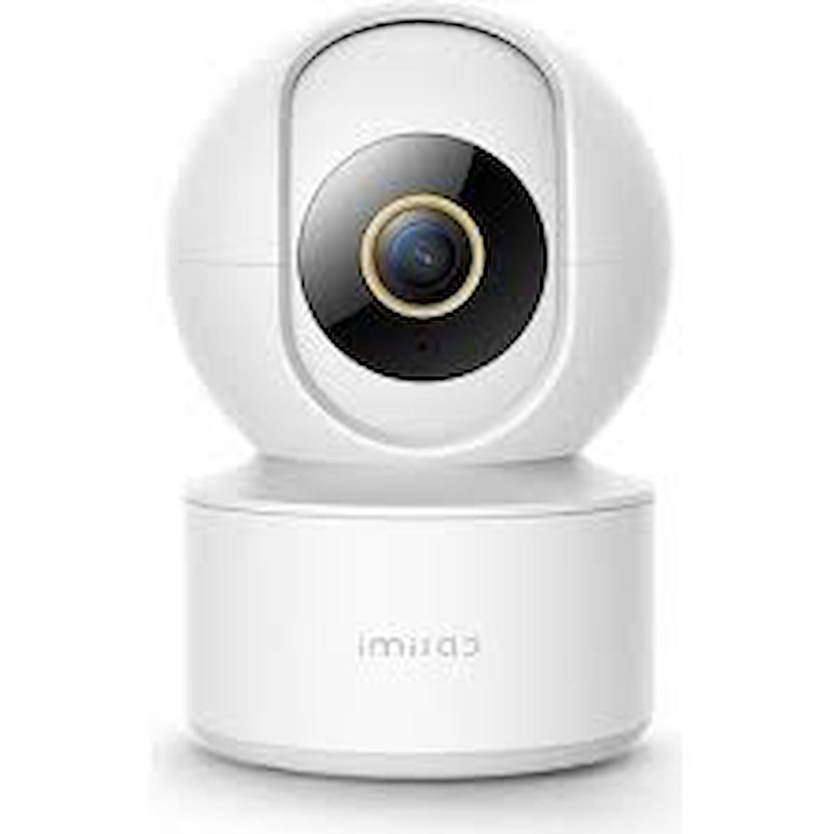 Imilab C21 Ethernet Mini 1 Kameralı 360 Derece Dönen Gece Görüşlü IP İç Mekan Kablolu Güvenlik Kamerası