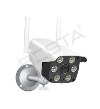 Besta KD-1702 Ethernet Mini 1 Kameralı 360 Derece Dönen Gece Görüşlü Dış Mekan Kablosuz Güvenlik Kamerası