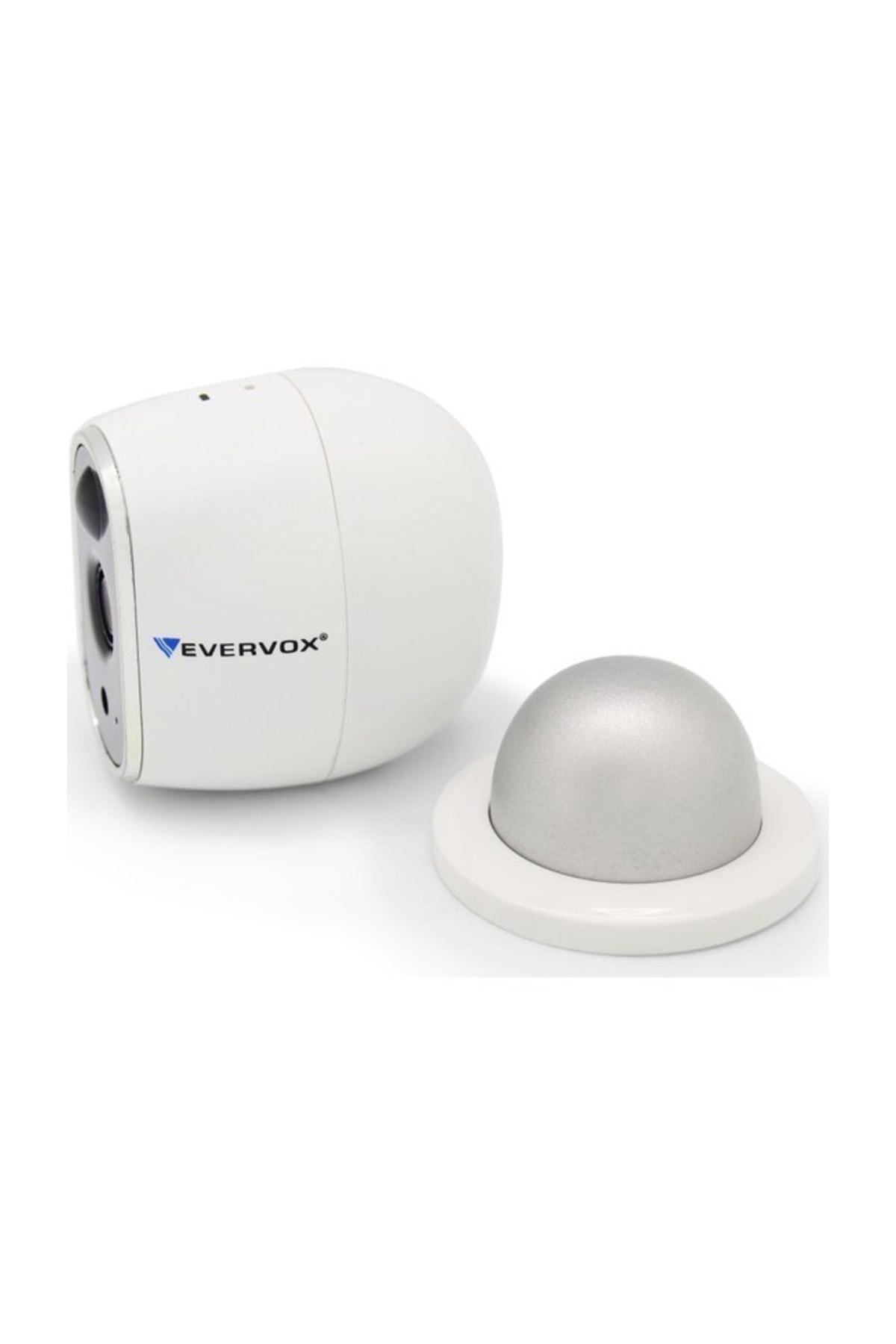 Evervox Evr-s1 Plus Ethernet Mini 1 Kameralı Gece Görüşlü IP İç Mekan Kablosuz Güvenlik Kamerası