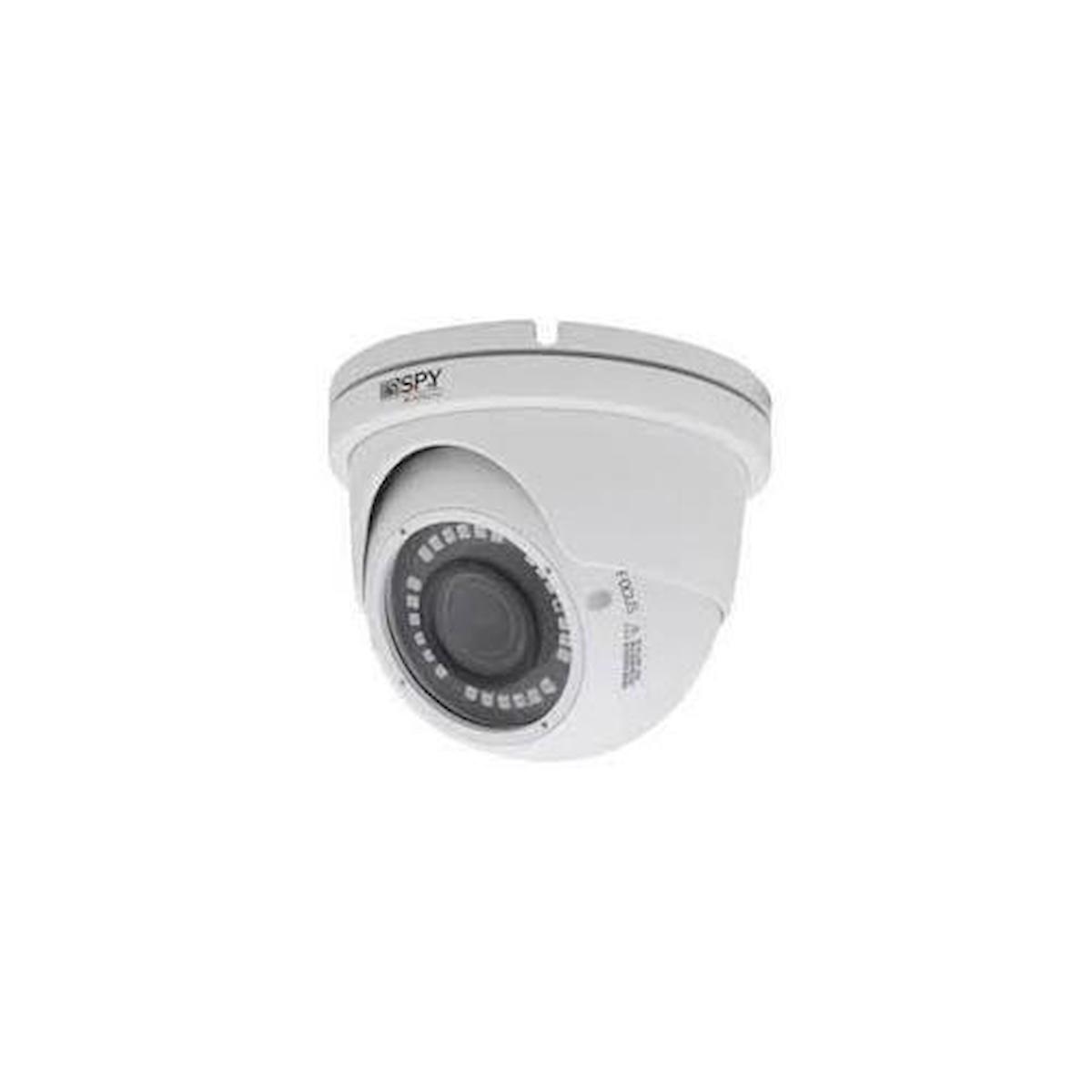 Spy SP CBN 3820 Ethernet Mini 1 Kameralı 360 Derece Dönen Gece Görüşlü Dış Mekan Kablolu Güvenlik Kamerası