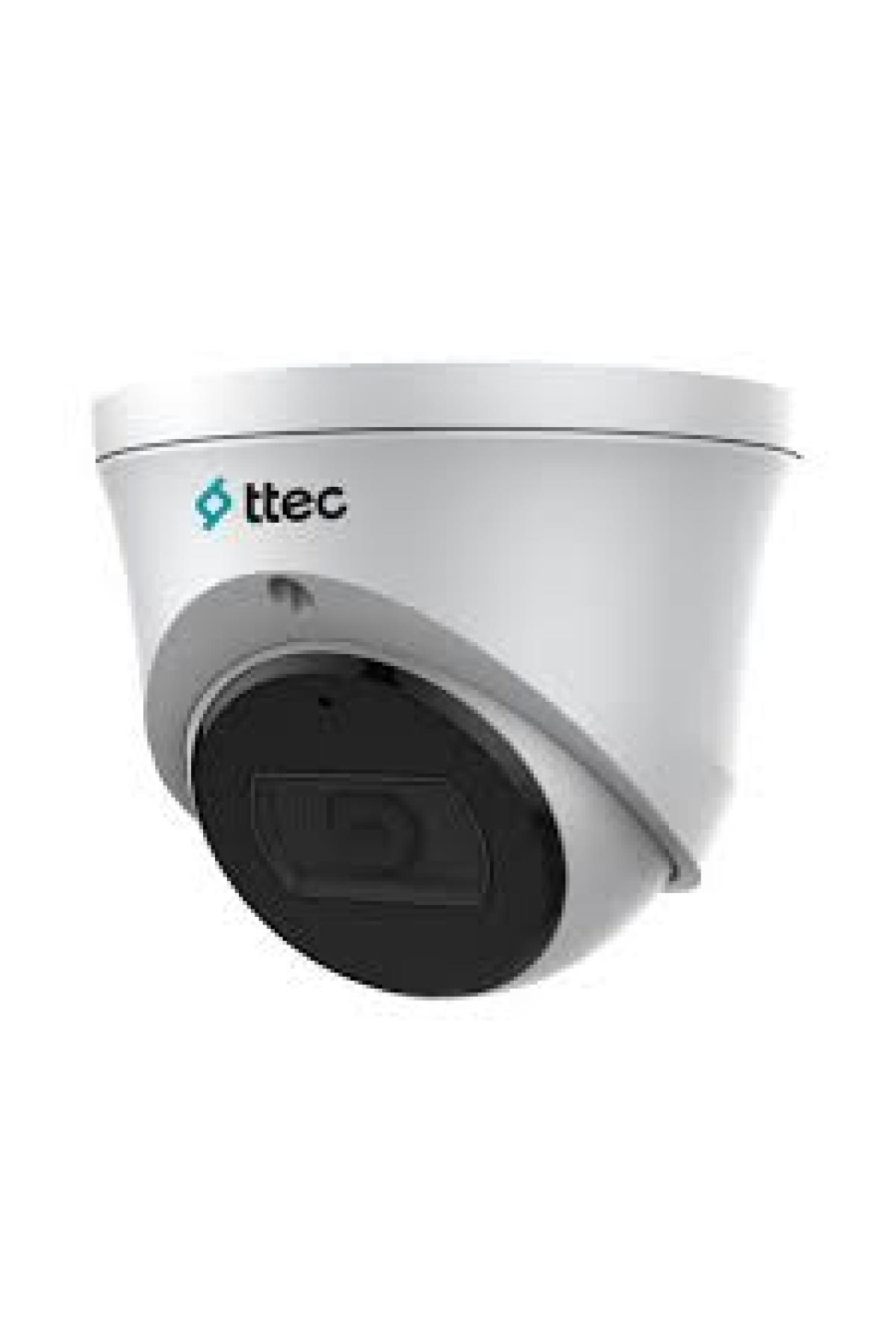 Ttec IPDP-2330M-M Ethernet Mini 1 Kameralı 360 Derece Dönen Gece Görüşlü IP İç Dış Mekan Kablolu Güvenlik Kamerası