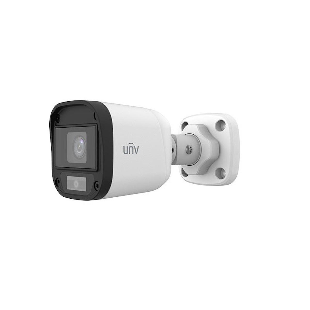 Uniview UAC-B112-F40 Ethernet Mini 1 Kameralı 360 Derece Dönen Gece Görüşlü İç Dış Mekan Kablolu Güvenlik Kamerası