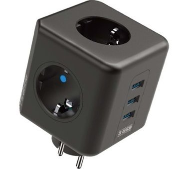 Winboss 3'lü Soket 3'lü USB Kablosuz Üçlü Akım Korumalı Priz