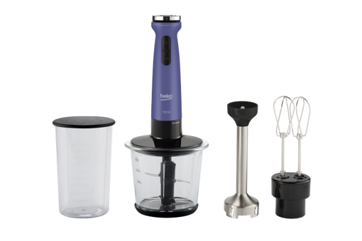 Beko Hbs 5970 1 lt Turbolu Çift Bıçaklı El Blender Beyaz