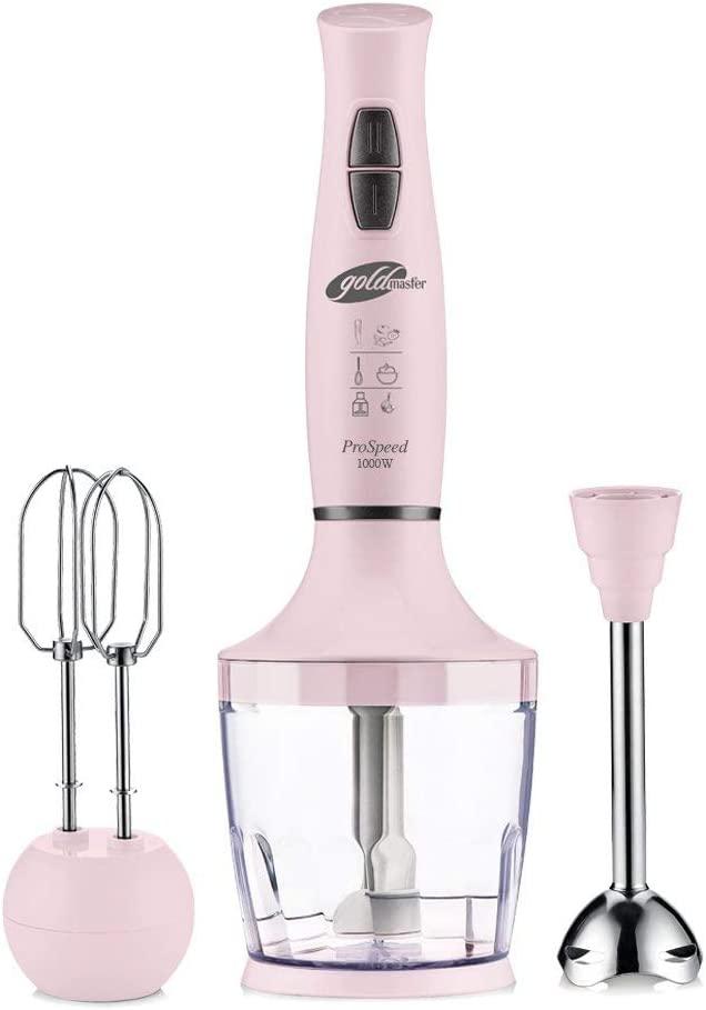Goldmaster 3201P 800 ml Çift Bıçaklı Blender Seti Mor
