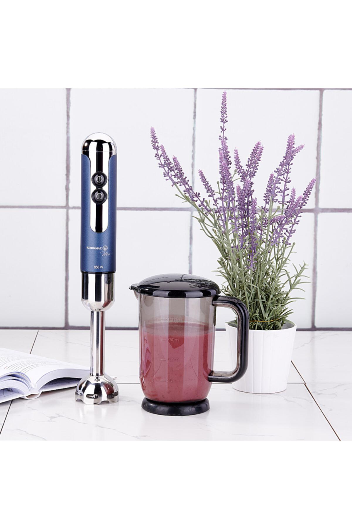 Korkmaz Mia Çift Bıçaklı El Blender Siyah
