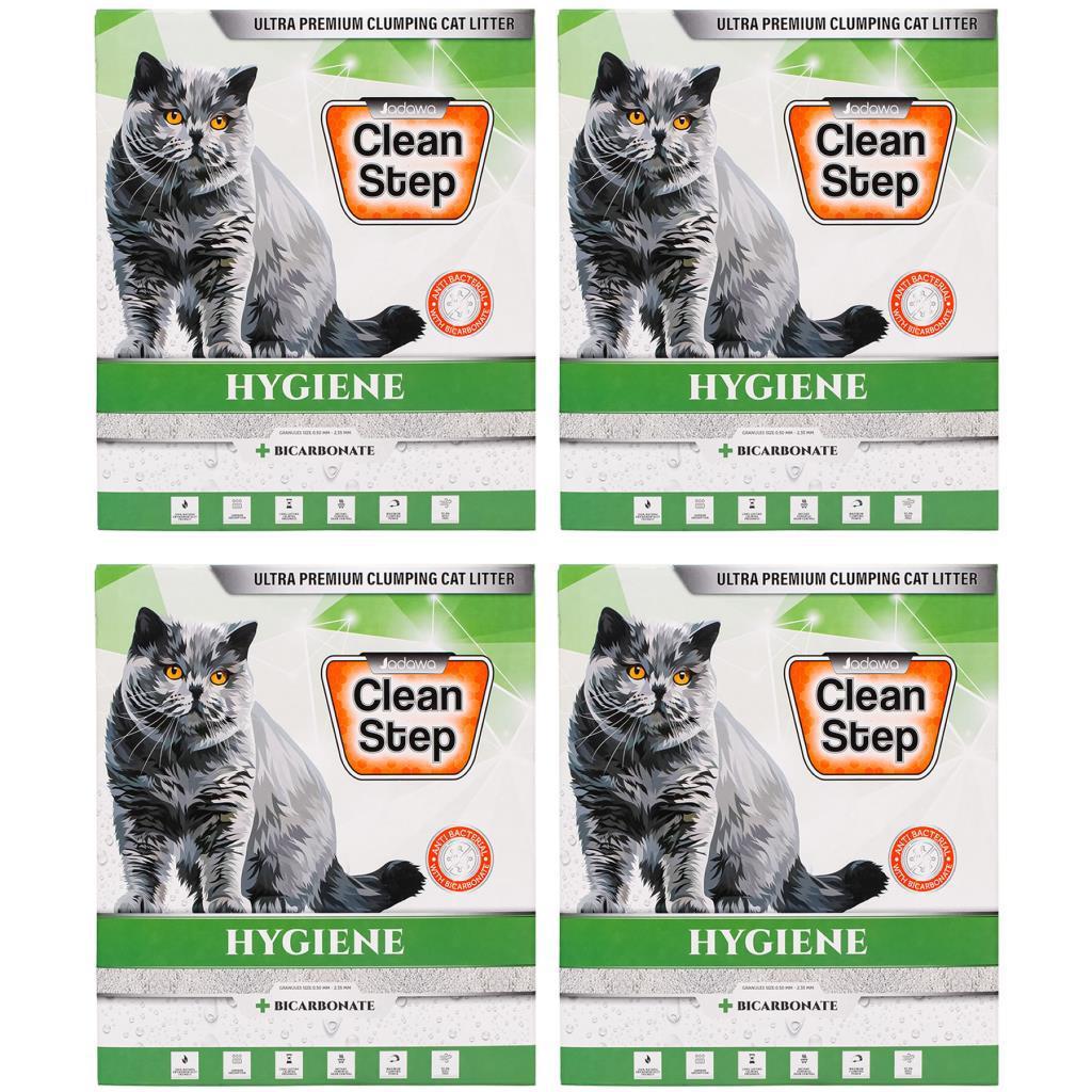 Jadawa Bikarbonatlı Topaklanan İnce Taneli Bentonit Kedi Kumu 4 x 10 lt
