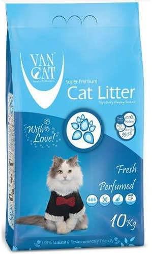 Van Cat Fresh Kokulu Topaklanan İnce Taneli Bentonit Kedi Kumu 2 x 6 lt