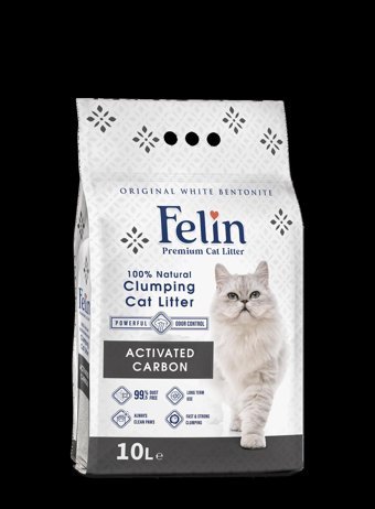 Felin Topaklanan İnce Taneli Bentonit Kedi Kumu 10 lt