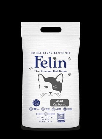 Felin Topaklanan İnce Taneli Bentonit Kedi Kumu 15 kg