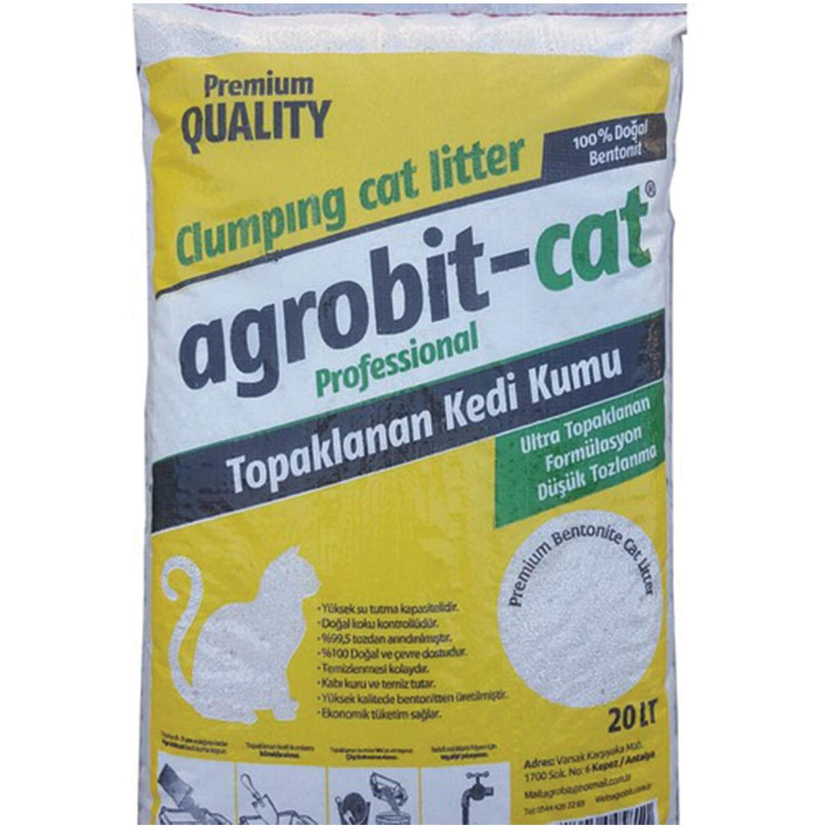 Grande Home Kokusuz Topaklanan İnce Taneli Bentonit Kedi Kumu 20 lt