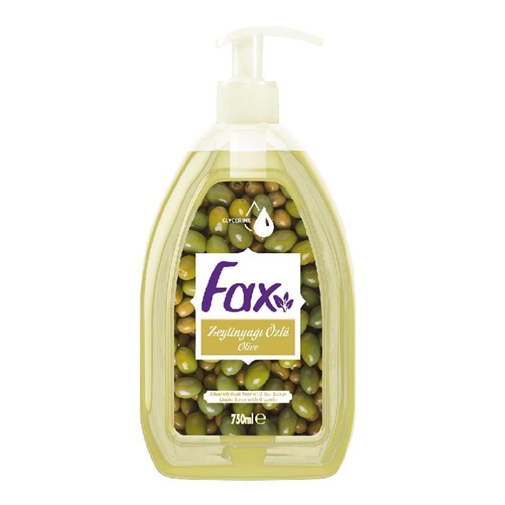 Fax Zeytinyağlı Nemlendiricili Sıvı Sabun 750 ml Tekli