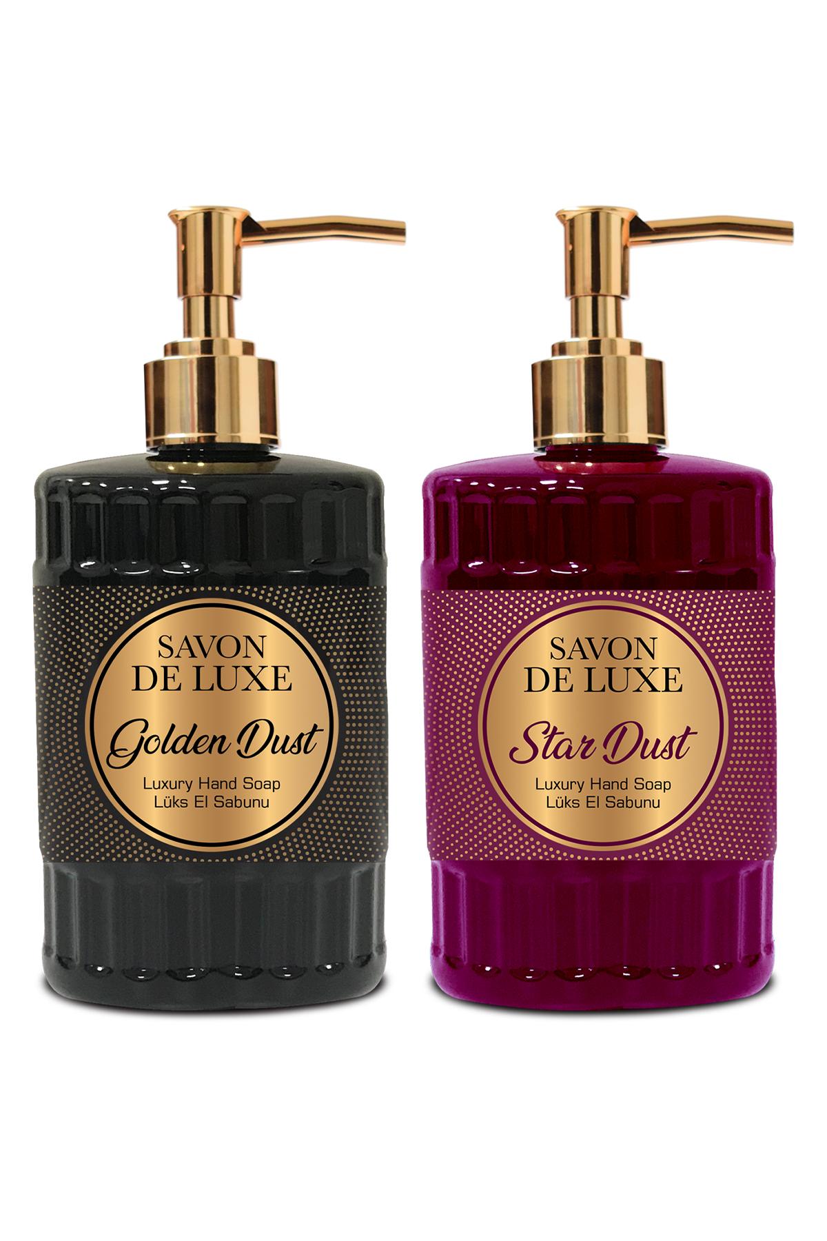 Savon De Luxe Classic Line Golden Dust Luxury Nemlendiricili Sıvı Sabun 2 x 500 ml 2'li