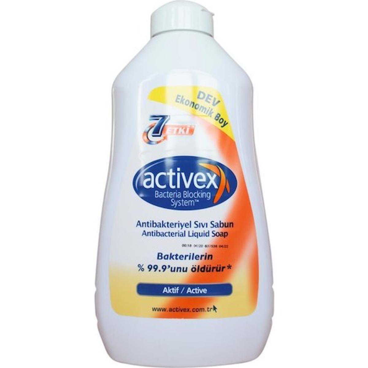 Activex Hassas Koruma Sıvı Sabun 8 lt Tekli