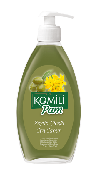 Komili Zeytinyağlı Nemlendiricili Sıvı Sabun 400 ml Tekli