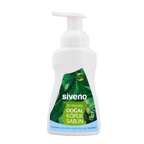 Siveno Zeytinyağlı Köpük Sıvı Sabun 250 ml Tekli