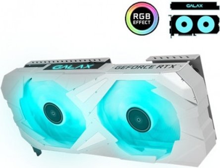Galax RTX 3060 Tİ X Ex White 1-Click OC Plus 8 GB GDDR6X PCI-Express 4.0 DirectX 12 UlTİmate 2 Fanlı 256 bit Nvidia Ekran Kartı