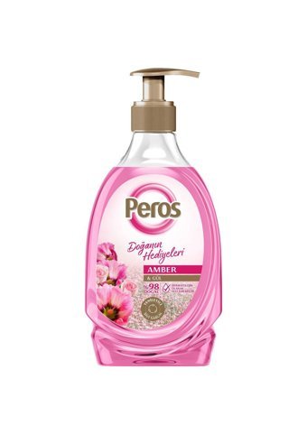 Peros Amber - Gül Sıvı Sabun 400 ml Tekli