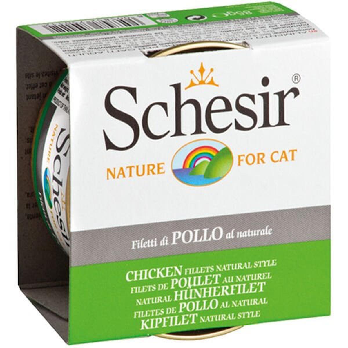 Schesir Nature Tavuklu Yetişkin Yaş Kedi Maması 85 gr