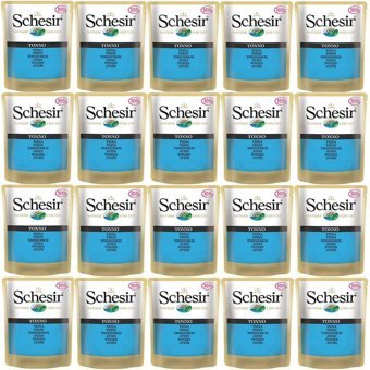 Schesir Nature Ton Balıklı Yetişkin Yaş Kedi Maması 20x100 gr