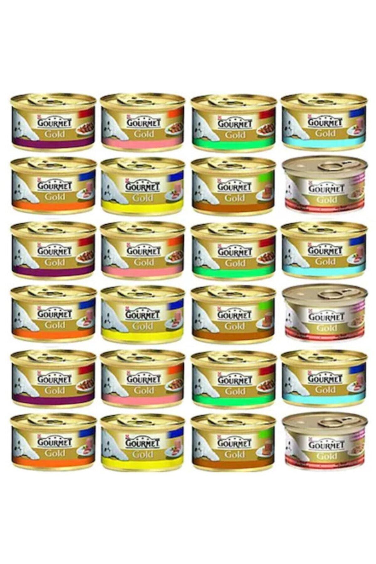 Purina Gold Karışık Parça Etli Yetişkin Yaş Kedi Maması 24x85 gr