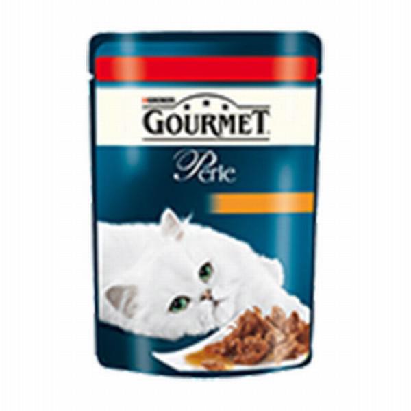 Purina Perle Sığır Etli Yetişkin Yaş Kedi Maması 12x85 gr