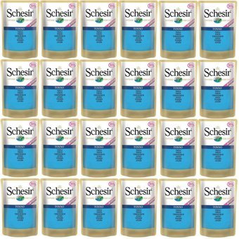 Schesir Nature Ton Balıklı Yavru Yaş Kedi Maması 24x100 gr