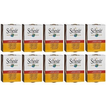 Schesir Nature Karışık Yetişkin Yaş Kedi Maması 10x75 gr