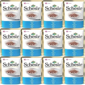 Schesir In Jelly Ton Balıklı Yavru Yaş Kedi Maması 12x85 gr