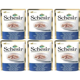 Schesir In Jelly Ton Balıklı Yetişkin Yaş Kedi Maması 6x85 gr