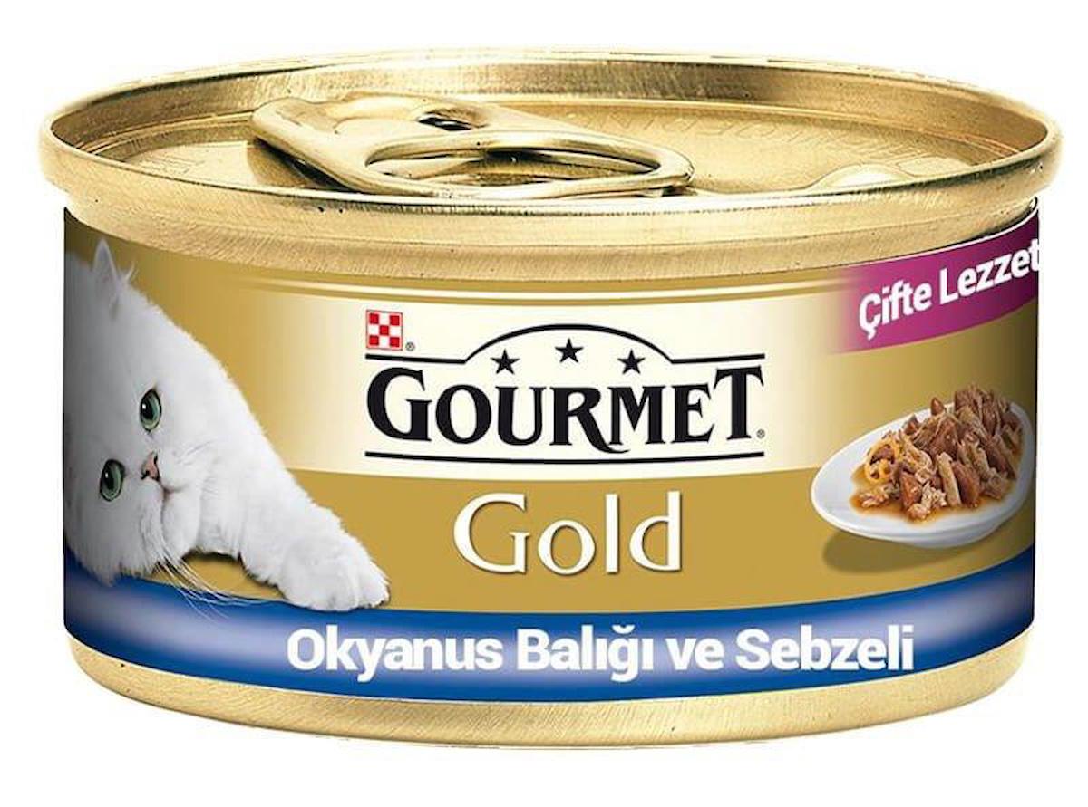 Purina Gold Balıklı Yetişkin Yaş Kedi Maması 85 gr